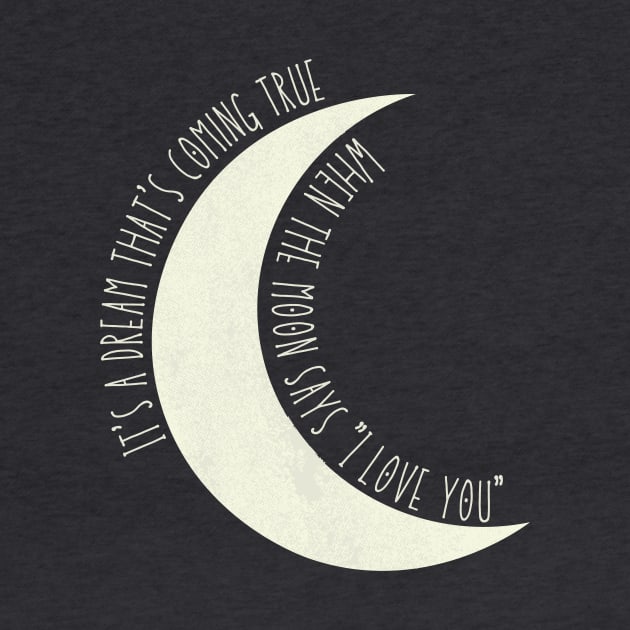 When The Moon Says I Love You - The Addams Family Musical Song Quote by sammimcsporran